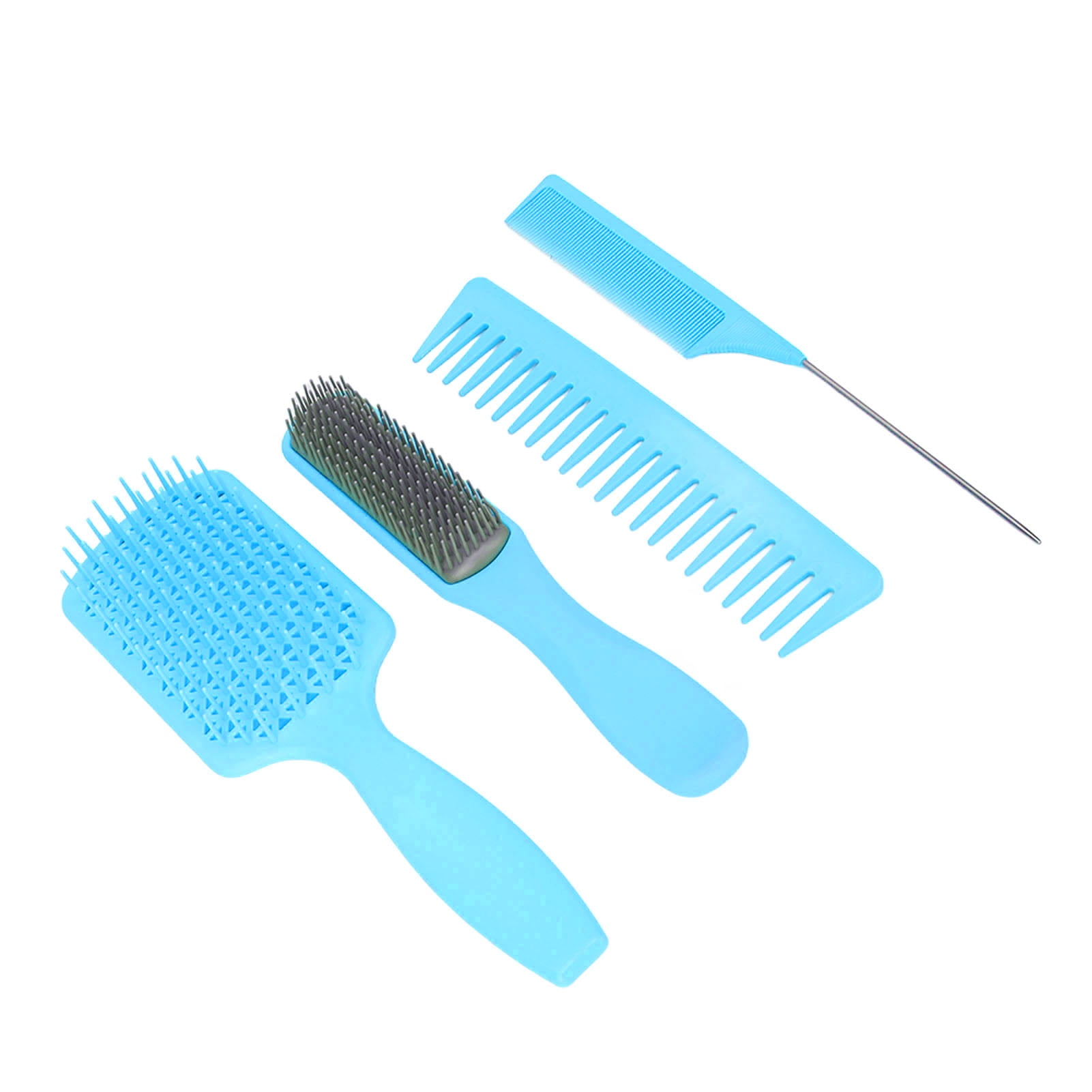 Brush Set, Styling Paddle Hair Brush Brush Comb Kit Tail Comb