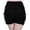 Black-07, variant on Womens Bloomers Plush Ruffles Pumpkin Pants Bottom Shorts Red L