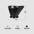 thumbnail image 3 of Chimenea Coal Hod Panacea Black, 3 of 7
