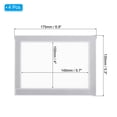 thumbnail image 2 of Uxcell 4 x 6 inh Magnetic Picture Frame, 4 pack A6 Magnetic Frame Magnetic Photo Frames Self-Adhesive  for Refrigerator, Silvery, 2 of 7