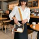 thumbnail image 4 of Bolso transparente de verano con correa ancha, bolso cruzado cuadrado pequeño para estadios, viajes y uso diario, rosa, amarillo, negro, blanco, 4 of 6