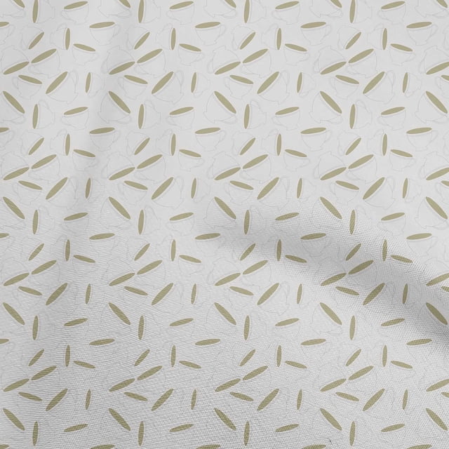 oneOone Velvet Dusty Gray Fabric Utensils Tea Cups Craft Projects Decor Fabric Printed By The Yard 58 Inch Wide