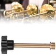 thumbnail image 2 of Trumpet Piston Grinding Rod Golden Brass Trumpet Repair Tool Musical Maintenance Accessory, 2 of 8
