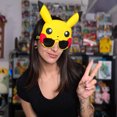 thumbnail image 2 of Pokemon Pikachu Sun-Staches, Yellow, 2 of 6