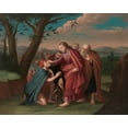 thumbnail image 2 of Duyckinck, Gerardus 18x15 White Modern Wood Framed Museum Art Print Titled - Christ Healing the Blindman, 2 of 4