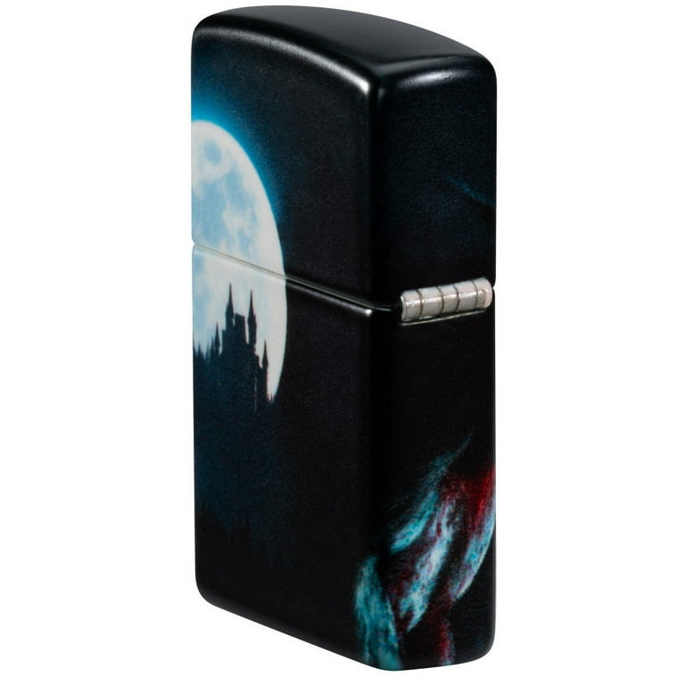 Zippo, Refillable Windproof Lighter, 48923, Horror Wolf Design