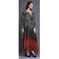 thumbnail image 3 of Phagun Tribal Feather Beach Kaftan Bikini Cover up Womens Maxi Dress Long Caftan-4X-5X, 3 of 5