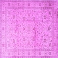 thumbnail image 1 of Ahgly Company Indoor Square Persian Purple Traditional Area Rugs, 4' Square, 1 of 4