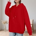 thumbnail image 2 of Womens Oversized Hoodies Sweatshirts Fall Fashion Pullover Sweaters Winter Clothes S-5XL, 2 of 4