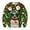 Z01-Green, variant on YAYUBA Kids Christmas Sweater Crewneck Pullover Xmas Winter Warm Sweaters Tops for Boys Girls Xmas Party Sweatshirt