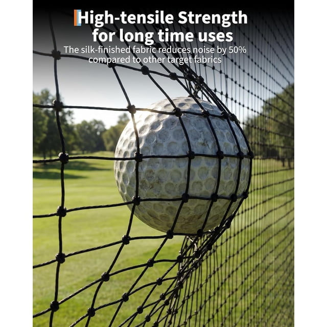 EDTara Golf Net 304 x 228 Cm, Golf Practice Net With Multiple Targets, Perfect for Tees and Chipping In The Garden, Includes Portable Swing Training Device for Indoor and Outdoor Use