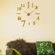 thumbnail image 5 of Reloj de pared moderno, reloj digital, adhesivo decorativo, sin marco, acrílico, silencioso, bricolaje oro pequeño, 5 of 9