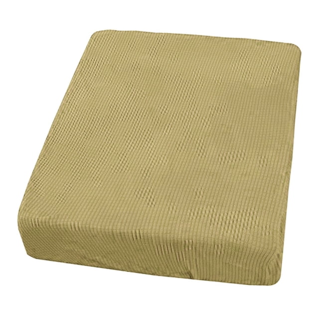 Sofá De Poliéster Elástico Funda De Cojín Del Asiento Antideslizantes Reemplazo Del Para De E Instalar 3 plazas perfecl Funda de cojín del sofá