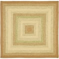 thumbnail image 4 of SAFAVIEH Braided Cirino Colorful Bordered Runner Rug, Rust/Multi, 2'3" x 10', 4 of 6