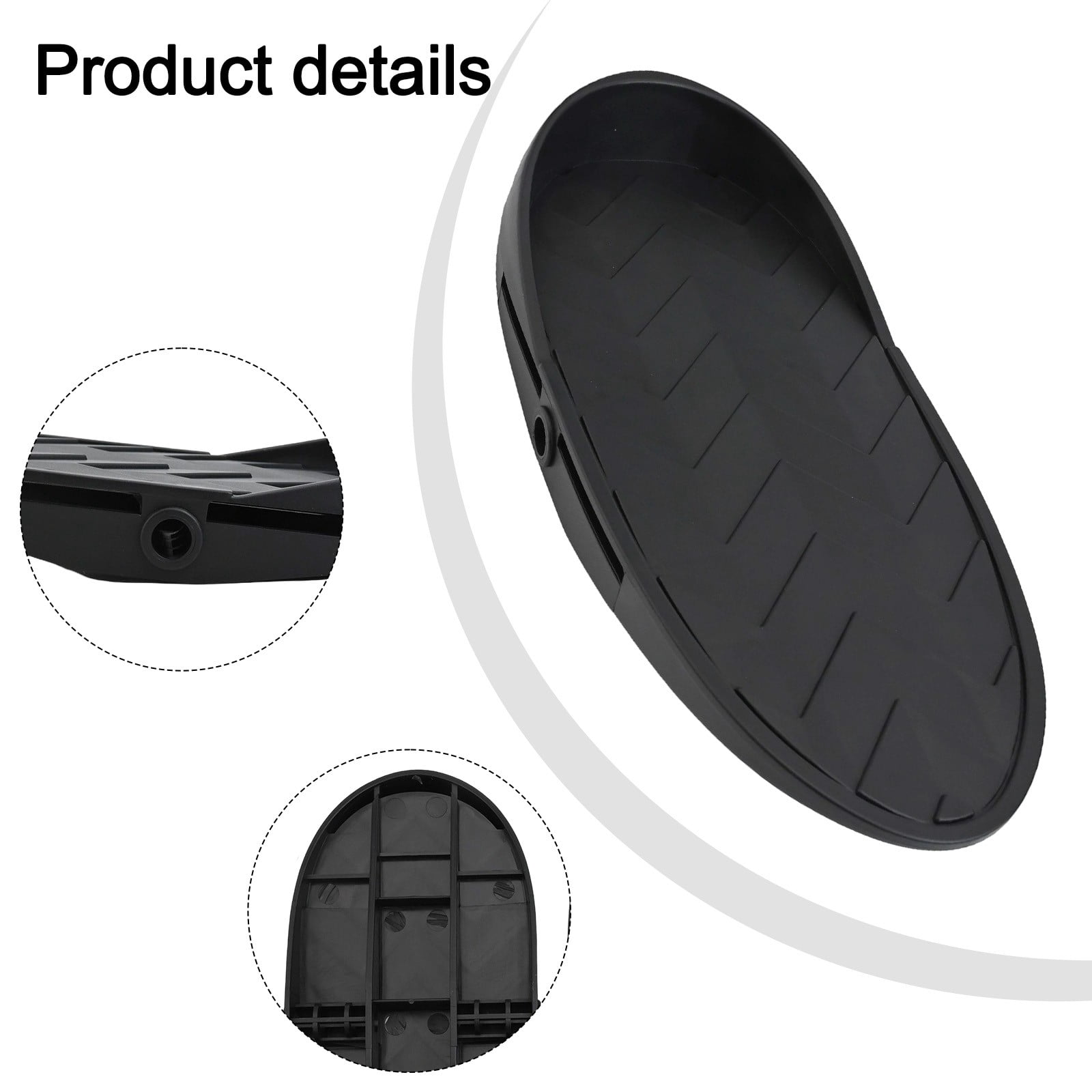 PASILI Rowing Machine Foot Pedals Rowing Machine Pedals Non-Slip Pedals Gym Accessories