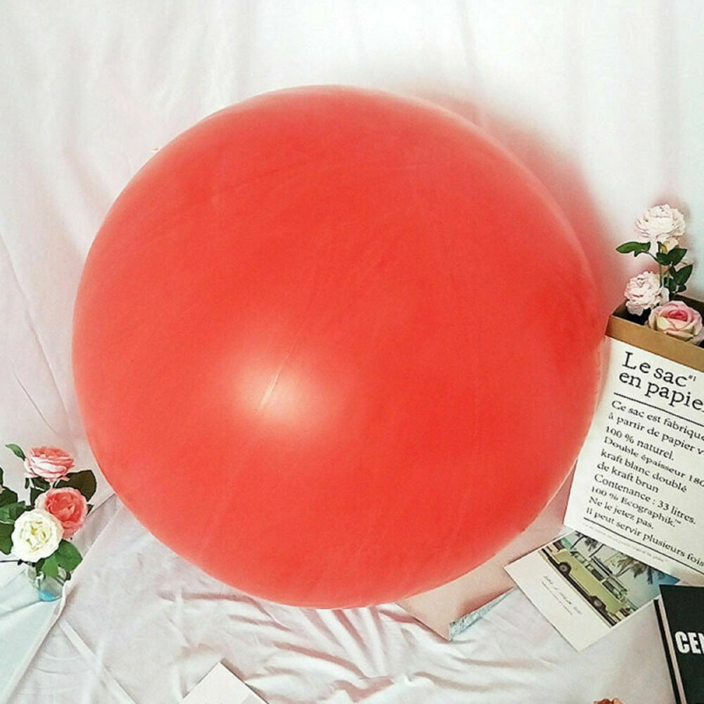 2Pcs 72 Inch Latex Giant Human for Egg Balloon Round Funny Game Balloon Toys