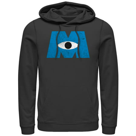 Monsters Inc Men's Eye Logo Hoodie