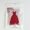 thumbnail image 3 of Glass Seed Beads Opaque Colours Seed Round Crimson, 3 of 3