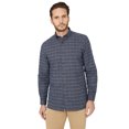 thumbnail image 1 of Mantaray - Camisa Scatter Cuadro para Hombre (Azul), 1 of 2