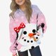 thumbnail image 1 of Sudadera con capucha para niñas y niños, sudadera de manga larga con cuello redondo y estampado de moda, jersey con bolsillo, sudadera de poliéster para niñas, 1 of 8