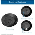 thumbnail image 3 of Tervis Reusable Lid - BPA Free, Microwave Safe - Blue, Fits 24 oz. Tumbler, 3 of 4