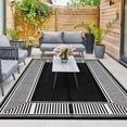 thumbnail image 3 of 9x18ft Reversible Outdoor Mat – Waterproof Lightweight Plastic Straw – UV Resistant & Easy-Clean – Patio Rug for Backyard, Deck, Porch, Balcony, RV & Camping, 3 of 29