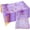 Purple, variant on 100Pcs Dream Night Sky Star Moon Gold Organza Lovely Bags Jewelry Cosmetic Bags 4.3x6.3 Inch Drawstring Mesh Favor Pouches Giftwrap Bags Christmas for Wedding Party Gift Packaging