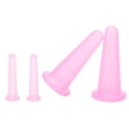 thumbnail image 1 of Cupping Set Massage Therapy Cups, Safe Reliable Soft Flexible Cellulite Cupping Sets Reusable Cleanable  For Home For Indoor For Beauty Salon Pink, 1 of 8