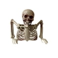 thumbnail image 2 of Halloween Ground Breaker Plastic Half Body Skeleton Decor Outdoor Yard Lawn, 8.66 × 9.45 in, 2 of 9