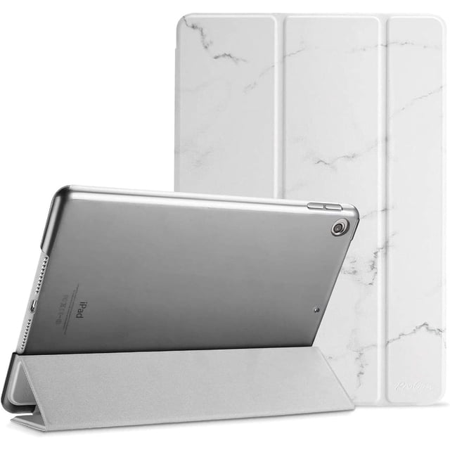 Hweilai iPad 10.2 Case iPad 9th Generation 2021/iPad 8th Generation 2020/iPad 7th Generation 2019, Hard Back Case with Slim Stand, Smart Protective Case for iPad 10.2 Inch