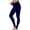 Deep-Blue, variant on Ultrathin Ice Silk Fabric UPF50+ UV Sun Protection Compression Legging Footed Tight Pants Q-max Coolness