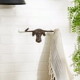 thumbnail image 3 of Accent Plus Home Decorative Cast Iron Longhorn Cattle Wall Hook, 3 of 5