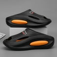 thumbnail image 2 of Men's Shower Slippers Bathroom Sandals Non Slip Pillowcases Beach Sandals Easy To Clean, 2 of 5