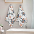 thumbnail image 4 of Cute Mom Baby Elephant Hand Towels, Happy Mother's Day Kitchen Towel Ultra Soft and Absorbent,Decorative Fingertip Face Towel for Bathroom Hotel, 2 PCS, 28.3"x 14.4", 4 of 5