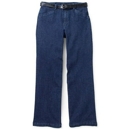 White Stag - Women's Denim Trousers With Belt