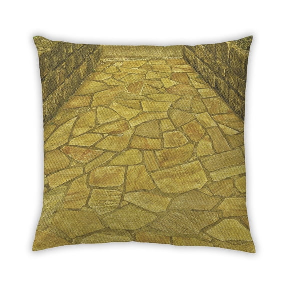 Ahgly Company Indoor Square Contemporary Throw Pillow, 18 inch by 18 inch