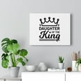 thumbnail image 6 of Scripture Walls  Daughter Of The King Bible Verse Canvas Christian Wall Art Ready to Hang Unframed, 6 of 16
