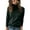 37#Dark Green, variant on Women's Casual Long Sleeve Turtleneck Sweater Lightweight Knit Pullover Jumper Tops for Fall Winter Saffron L