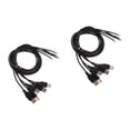 thumbnail image 5 of Cable macho USB DIY Hugo 2.0 a Enchufe 2 Pin 100cm, 5 of 5
