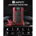 thumbnail image 3 of 4500A Car Jump Starter with Air Compressor, Portable Battery Charger Jumpstart 12V Vehicle, Power Pack with 150PSI Tire Inflator, 3 of 6