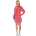 thumbnail image 4 of White Mark Women's Hoodie Sweatshirt Dress, 4 of 6