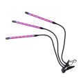 thumbnail image 4 of Grow Light USB 5V 2A Full Spectrum 360 ° Cabezales de planta flexibles Lámpara Lámpara de cultivo impermeable ajustable, 3 cabezales tholdsy HA005161-02B, 4 of 6