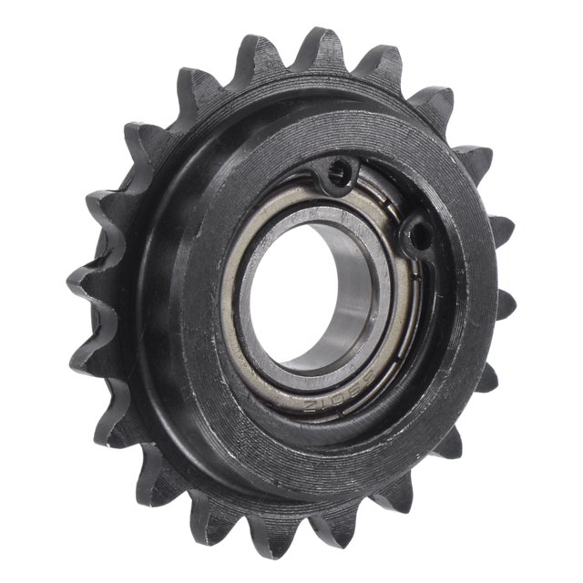Unique Bargains Pignon de Pédalier, Alésage 12mm Pas 1/4 Pieds 20 Dents, Acier au Carbone avec Roulement à Insert
