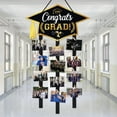 thumbnail image 4 of Piwvid Graduation Photo Hanging Display Card Holder Graduation Personalized Party Supplies 2025 Graduation Decorations Black and Gold Congrats Grad Photo Banner for Class Wall, 4 of 8