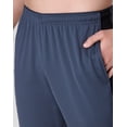 thumbnail image 4 of Hanes Sport X-Temp Men's Training Pants, 32" Stealth/Black L, 4 of 7