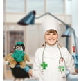 thumbnail image 5 of DolliBu Squirrel Monkey Doctor Plush Toy - Super Soft Squirrel Monkey Doctor Stuffed Animal Dress Up with Cute Scrub Uniform and Cap Outfit - Fluffy Doctor Toy Plush Gift - 12.5 Inch, 5 of 8