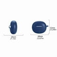thumbnail image 6 of Soft Silicone Case Protective Cover for iQOO TWS Air3 Earbuds Shockproof Lightweight Design Easily Charging Port Access, 6 of 11
