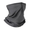 thumbnail image 4 of Almencla Bandana Scarf Face Cover with Ear Hanging Polyester Windproof Protection for Party, Raves Comfortable Dark Gray, 4 of 8