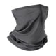 thumbnail image 4 of Bandana, bufanda, protector facial con oreja colgante, tela de poliéster, resistente al viento, protección solar contra el polvo para fiestas, Raves, Gris oscuro, 4 of 9