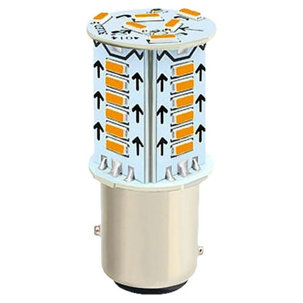 Focos Freno Flash Stop Lámparas Intermitente Coche Luz trasera para coches Motocicleta Amarillo